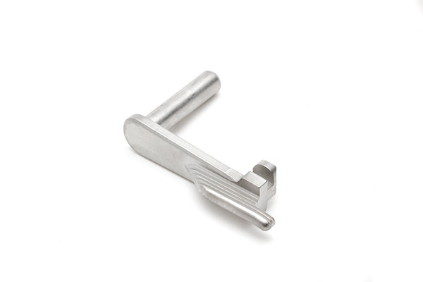 1911 Bullet Proof® Stainless Semi-Extended Slide Release for .38 Super/9mm by Wilson Combat