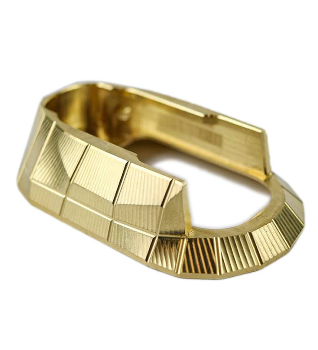 CZ Shadow 2 Magwell GridLOK Brass by LOK Grips | BSPS