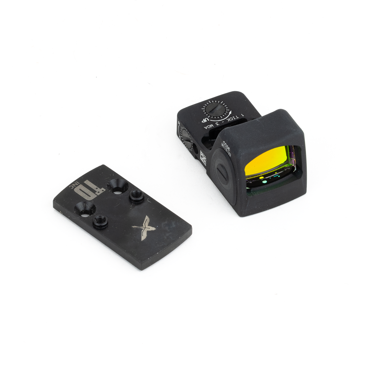 Sig Sauer P365 Macro Optic Adapter Plate for Trijicon RMRcc  (no rear sight dovetail) by Forward Controls Design