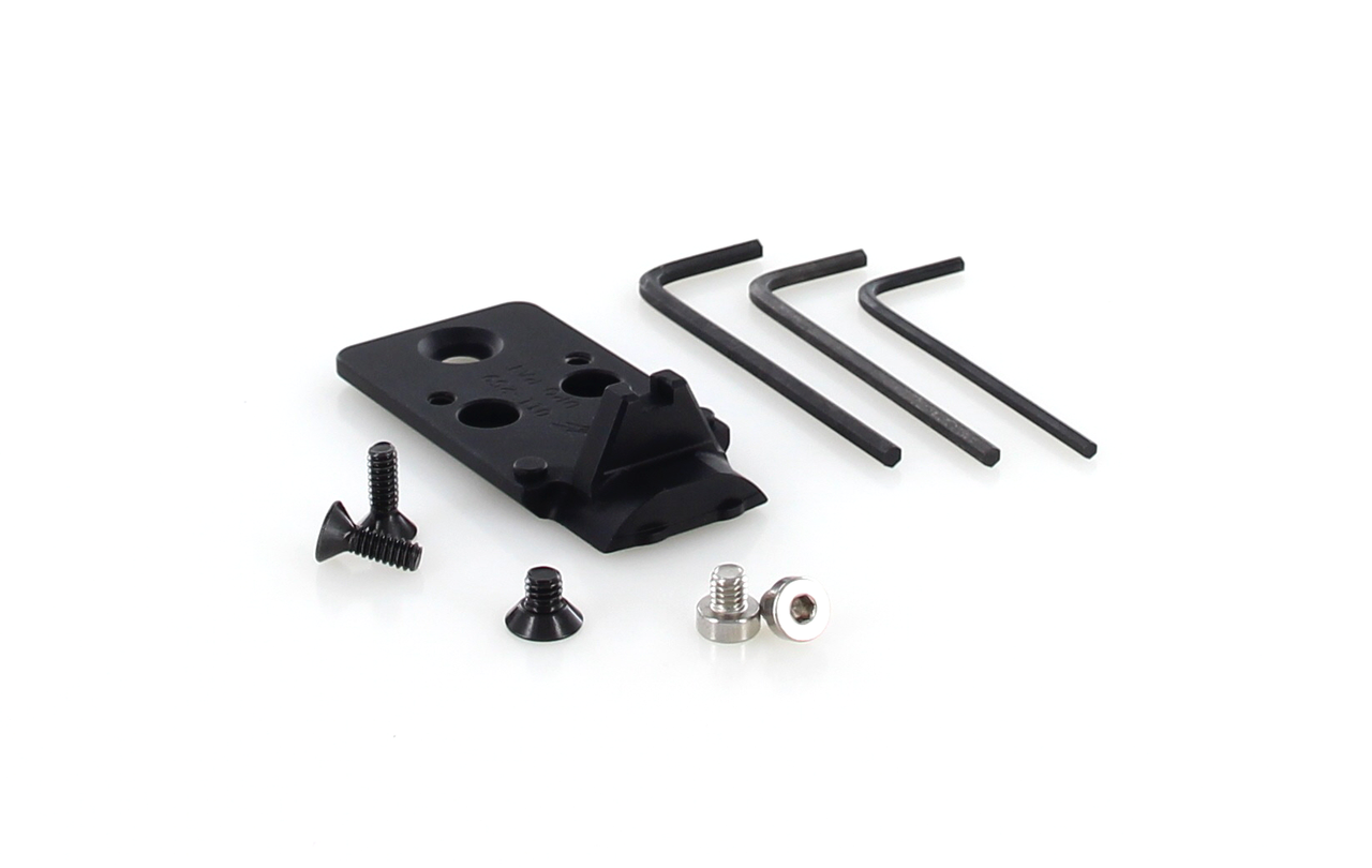 Staccato DPO Red Dot Adapter Plate, for Trijicon® RMR®, Rear Sight Forward, by Dawson Precision