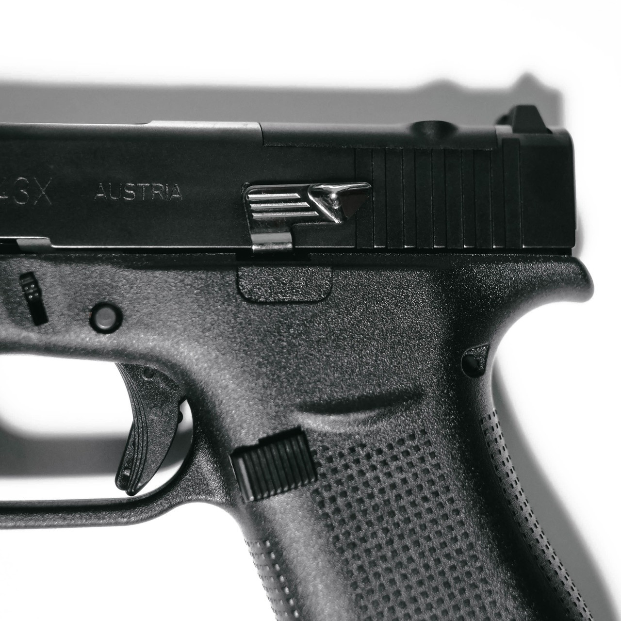 Glock G43 / G43x / G48 Raised and Extended Slide Release by Primatia