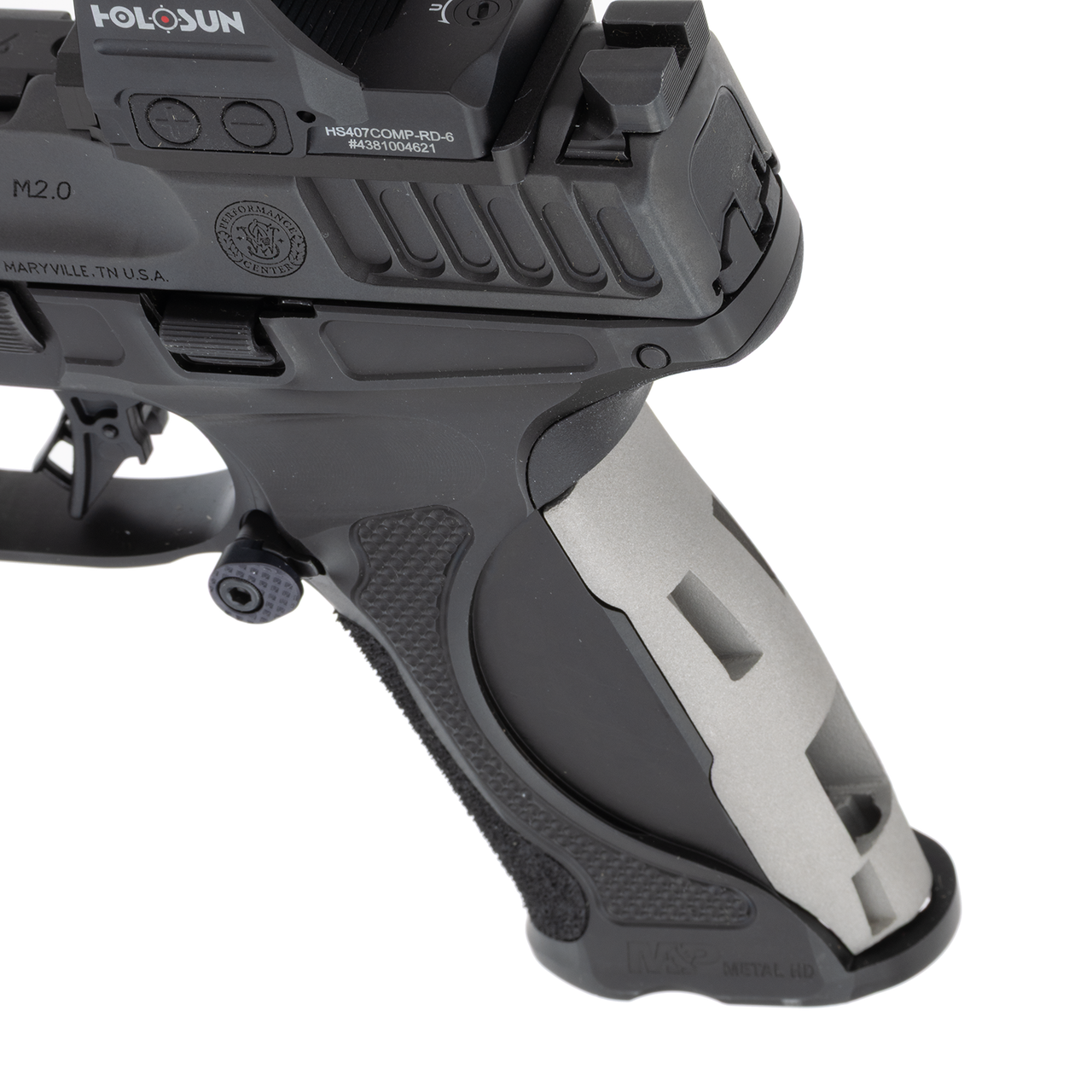 S&W M&P Metal/Steel/Competitor Weighted Grip Insert by Paragon Grips
