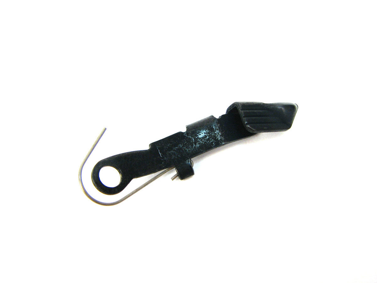 Glock Extended Slide Stop Release with Spring (3-Pin Models)