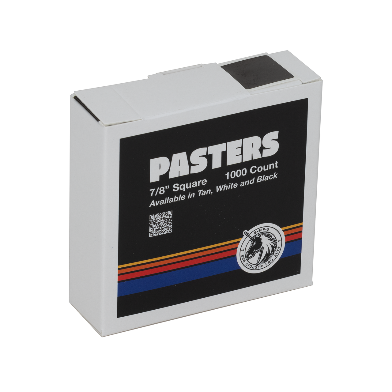 BSPS Black Target Pasters/Patches - 1000 per roll Boxed