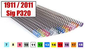 Color Coded 1911 / 2011 / Sig P320 Recoil Spring by Taylor Tactical