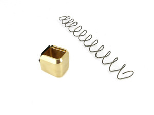 Walther PPQ / PDP Compact +6 Heavy Brass Basepad by Taylor Freelance