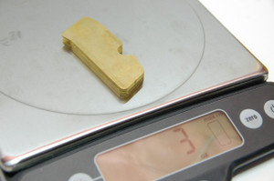 SSI Brass Weight Kit, CZ Scale 4.0 Grips by Shooting Sports Innovations