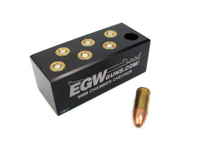  9mm Luger 7-Hole Chamber Checker Case Gauge by EGW