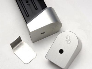 CZ P-09 / P-10 F Base Pad Extended by CZ Custom Silver CZ P-09 / P-10 F Base Pad Extended by CZ Custom Silver