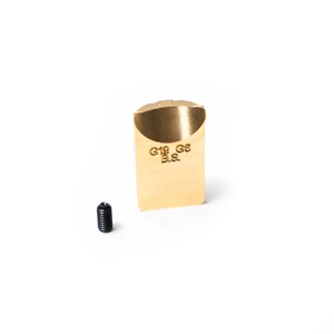 JagerWerks Brass Grip Plug for Glock Gen 6 G19