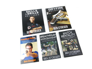 5 Book Combo Pack! Dry-Fire Training Reloaded, Practical Pistol Reloaded, Skills and Drills Reloaded, and Breakthrough Marksmanship, and Match Mentality Ben Stoeger