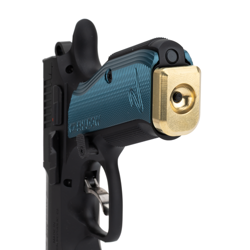 CZ Shadow 2 Easy Off Brass Basepads by Shockbottle