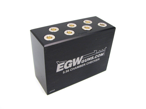 5.56 7-Hole Chamber Checker Case Gauge by EGW (70160)