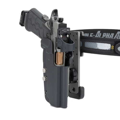 Carry Optics Complete Rig with BOSS Holster, DAA Racer Gen 2 Mag Pouches, and DAA Belts for USPSA