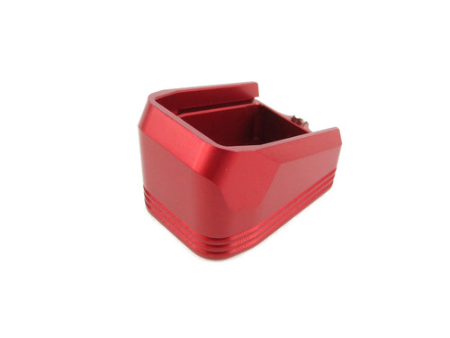 Henning CZ P10 9mm +3 Basepad Magazine Extension (H141-P10) Red