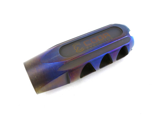 Coda Evolution 9mm Titanium Compensator for PCC - Flame Anodized