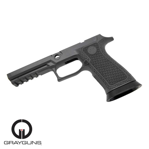 Sig P320 X-Series Tungsten Laser Sculpted Grip Module by Gray Guns (MOD-SIG- 320-TXGGRY), Grayguns