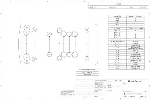 CZ Tactical Sport Multi Optic Red Dot Sight Dovetail Adapter by CZ Custom (10687) CZ Tactical Sport Multi Optic Red Dot Sight Dovetail Adapter by CZ Custom (10687)
