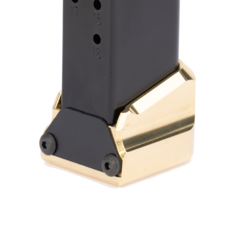 Walther PDP 140mm +3 Brass Magazine Extension by Taylor Freelance