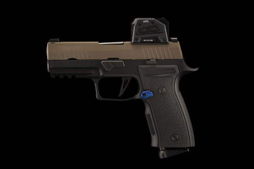 SIG Sauer AXG Extended Magazine Release Paddle by Springer Precision SIG Sauer AXG Extended Magazine Release Paddle by Springer Precision