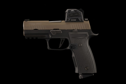 SIG Sauer AXG Extended Magazine Release Paddle by Springer Precision SIG Sauer AXG Extended Magazine Release Paddle by Springer Precision