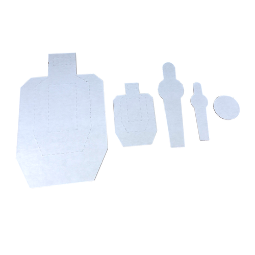 Reduced Scale Dry-Fire Targets - USPSA Style Reduced Scale Dry-Fire Targets - USPSA Style
