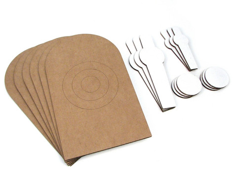 scaled dryfire uspsa target kit bsps