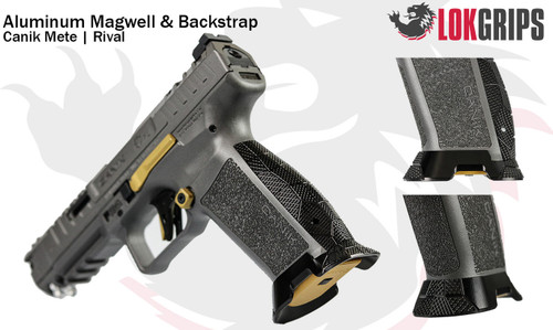 Canik Mete | Rival | Rival-S Magwell - Aluminum by LOK Grips (CMRMA) Canik Mete | Rival | Rival-S Magwell - Aluminum by LOK Grips (CMRMA)