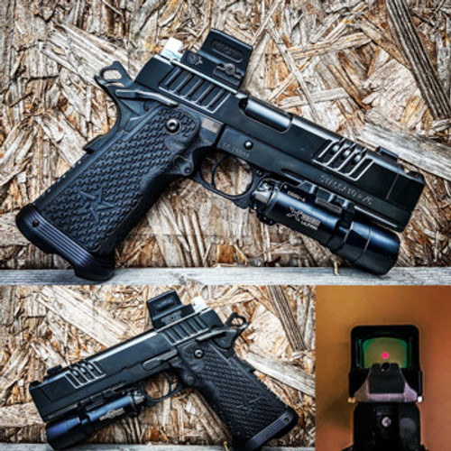 STACCATO DUO™ Holosun 509T Steel Optics Adapter Plate for 2011 Pistols by CHPWS STACCATO DUO™ Holosun 509T Steel Optics Adapter Plate for 2011 Pistols by CHPWS