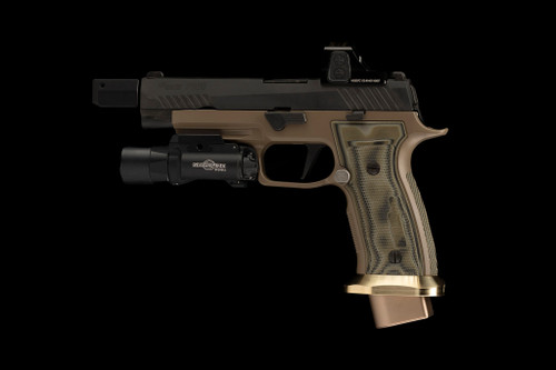 Sig P320 AXG Heavy Brass Large Magwell by Springer Precision Sig P320 AXG Heavy Brass Large Magwell by Springer Precision