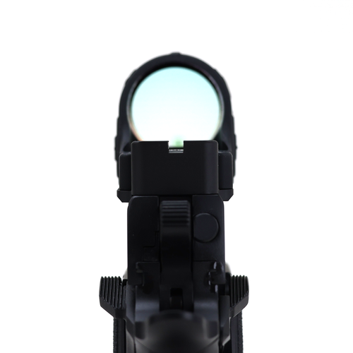 ICM Springfield Prodigy RMR / SRO / Holosun Adapter Plate with Back Up Iron Sight by Impact CNC Machine ICM Springfield Prodigy RMR / SRO / Holosun Adapter Plate with Back Up Iron Sight by Impact CNC Machine