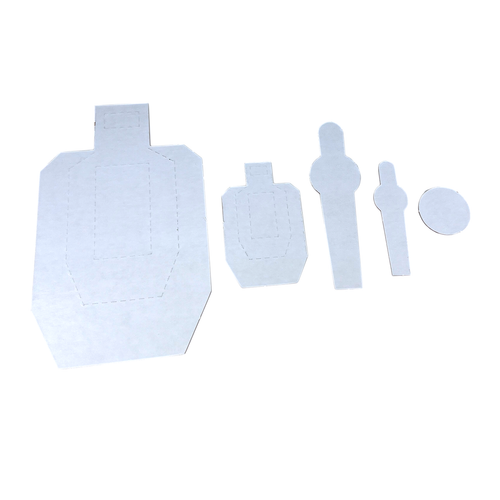 Reduced Scale Dryfire Target Kit USPSA, IPSC, and Steel Style Targets ...