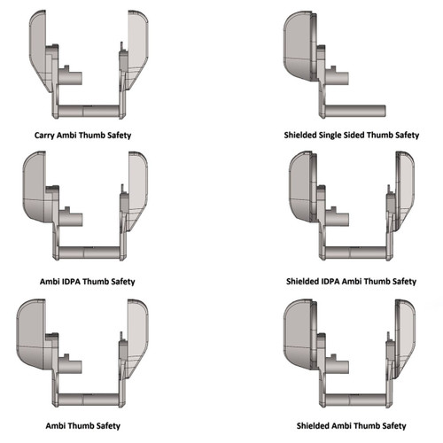 AGW 1911/1911DS/2011 Ambi Thumb Safety by Atlas Gun Works AGW 1911/1911DS/2011 Ambi Thumb Safety by Atlas Gun Works
