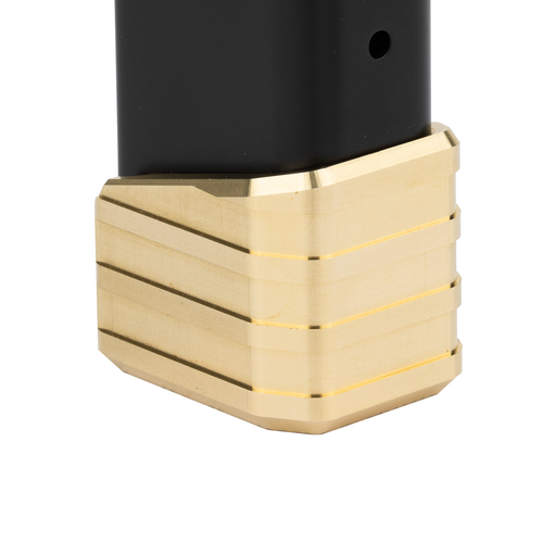 Canik +4 Version 2 Brass Magazine Extension by Taylor Freelance Side Canik +4 Version 2 Brass Magazine Extension by Taylor Freelance Side