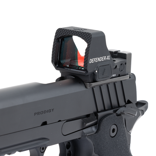 ICM Springfield Prodigy Leupold DeltaPoint Pro, Vortex Defender,  EOTech EFLX, Sig Romeo3 Max Pro Adapter Plate by Impact CNC Machine 2010 ICM Springfield Prodigy Leupold DeltaPoint Pro, Vortex Defender,  EOTech EFLX, Sig Romeo3 Max Pro Adapter Plate by Impact CNC Machine 2010