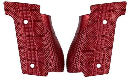 Walther PDP Steel Frame (Full Size) GridLOK Aluminum Grips by LokGrips