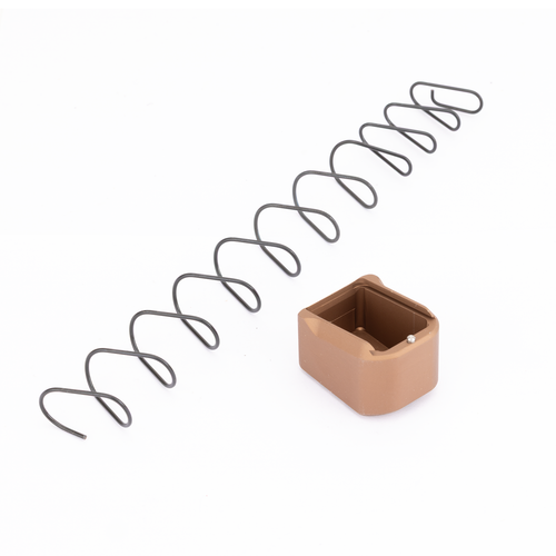 Walther PDP +4 Magazine Extension V2.0 by ZR Tactical Brown Walther PDP +4 Magazine Extension V2.0 by ZR Tactical Brown