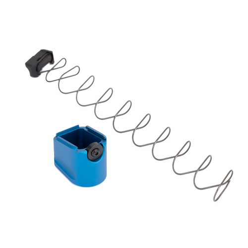 Warne Sig P320 +6 Magazine Basepad w/ Spring & Follower Kit Blue