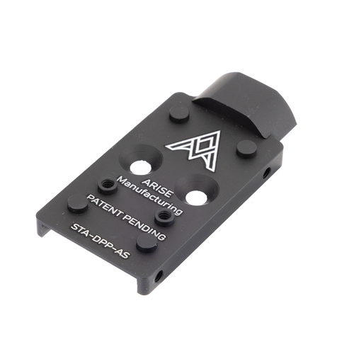 Arise Aegis 5 Optic Plate Leupold Deltapoint Pro & Vortex Defender XL for Staccato STA-DPP-AS
