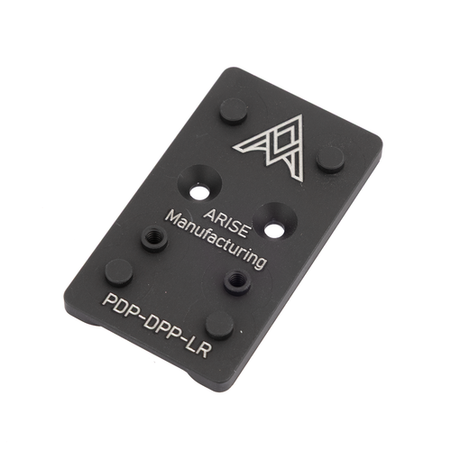 Arise Low Rider Optic Plate Leupold Deltapoint Pro & Vortex Defender XL for Walther PDP 2.0