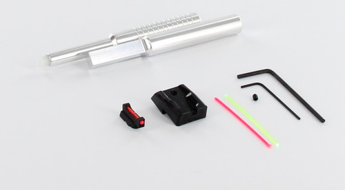 CZ P-01 Carry Fixed Sight Set - Black Rear & Fiber Optic Front by Dawson Precision (310-219)