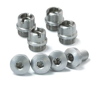 Kimber 1911 Hex Head Grip Screws & Bushings - Stainless Steel - 4100090