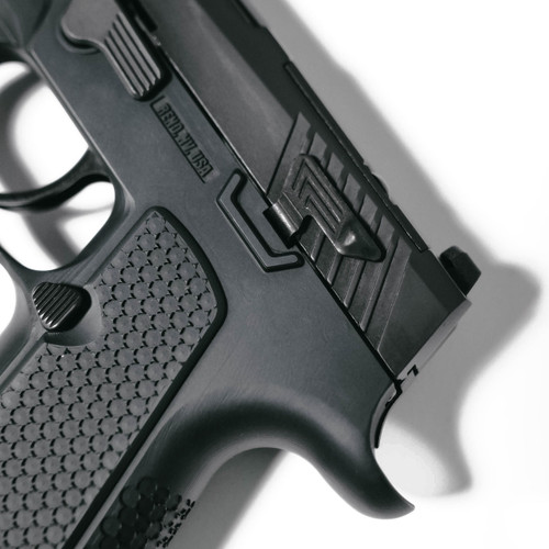 Sig Sauer P320 Raised and Extended Slide Release by Primatia (M072-00721-002)
