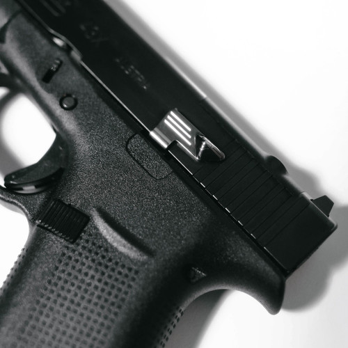 Glock G43 / G43x / G48 Raised and Extended Slide Release by Primatia (A079-00819-000)
