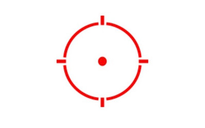 Holosun HS507C X3 Red Circle Dot Open Reflex Sight w/Multi-Reticle - HS507C-X3-RD-MRS