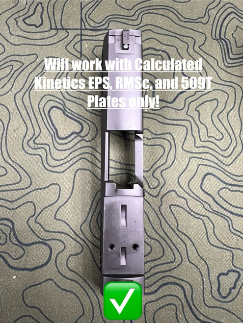 Sig GTO P211 / P320 Romeo 1 Pro With RMR Holes DOGTAG Optic Plate by Calculated Kinetics