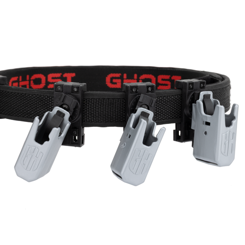 3x Ghost 360 Plus Magazine Pouches & Ghost Elite Competition Belt Kit
