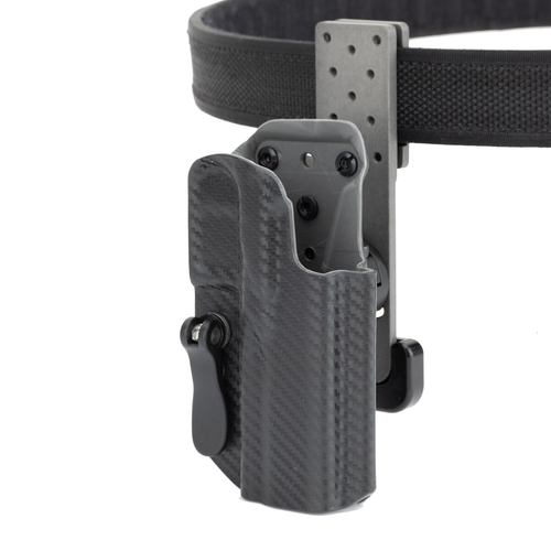 FPS Dual-Layer (Carbon Fiber & Grey) Cam Lock Competition Holster