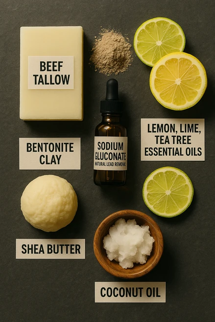 Heavy Metal Hand Cleaner – Lead Removal Soap for Shooters & Industrial Use – 6.8 oz (HMHC-6.8OZ-ORG)