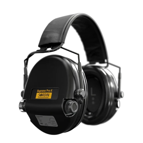 Sordin Supreme PRO-X 3 SFA Electronic Hearing Protection, Slim Headband (74502-04-S)